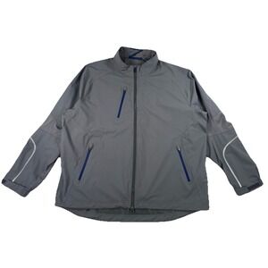 Zero Restriction Power Torque Full Zip Jacket Gray Men's XXL Oilfield 1732 Cup